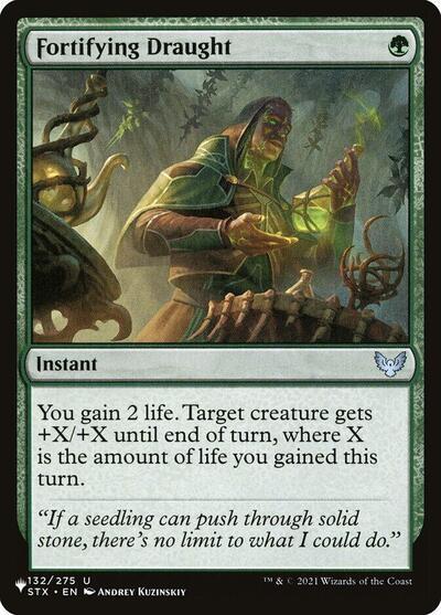 Fortifying Draught (The List) Near Mint