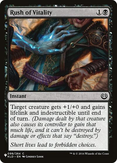 Rush of Vitality (The List) Near Mint