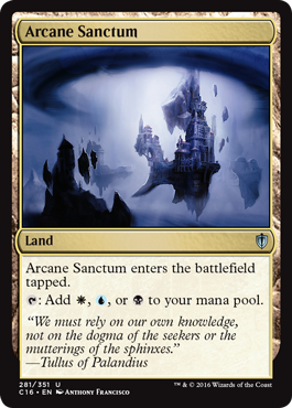 Arcane Sanctum (Commander 2016 Edition) Light Play