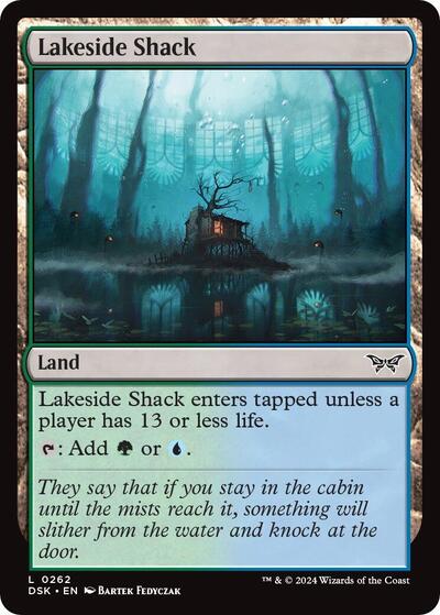 Lakeside Shack (Duskmourn: House of Horror) Near Mint Foil
