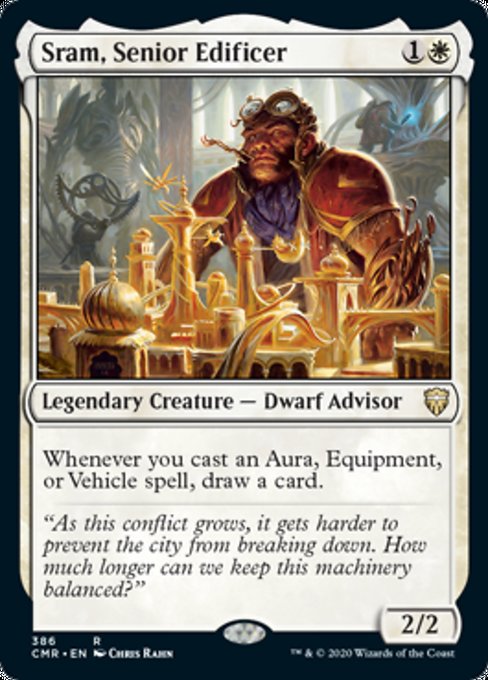Sram, Senior Edificer (Commander 2020 Commander Legends) Light Play