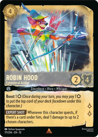 Robin Hood - Ephemeral Archer (Whispers in the Well) Near Mint Holofoil