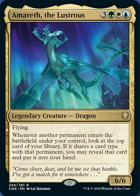 Amareth, the Lustrous (Commander Legends) Near Mint