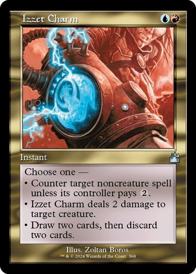Izzet Charm (Retro Frame) (Ravnica Remastered) Light Play