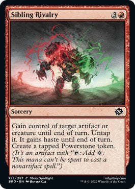 Sibling Rivalry (The Brothers' War) Near Mint Foil