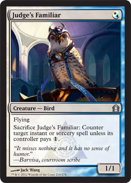 Judge's Familiar (Return to Ravnica) Light Play