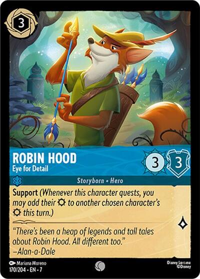 Robin Hood - Eye for Detail (Archazia's Island) Near Mint