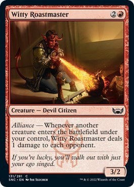 Witty Roastmaster (Streets of New Capenna) Light Play