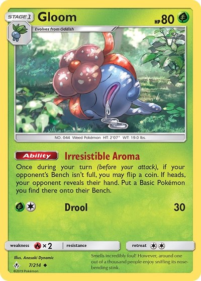 Gloom (SM - Unbroken Bonds) Near Mint