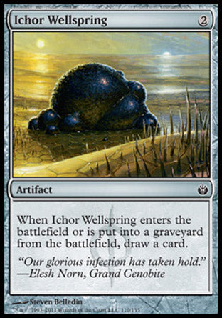 Ichor Wellspring (Mirrodin Besieged) Light Play Foil