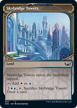 Skybridge Towers (Showcase) (Streets of New Capenna) Light Play Foil
