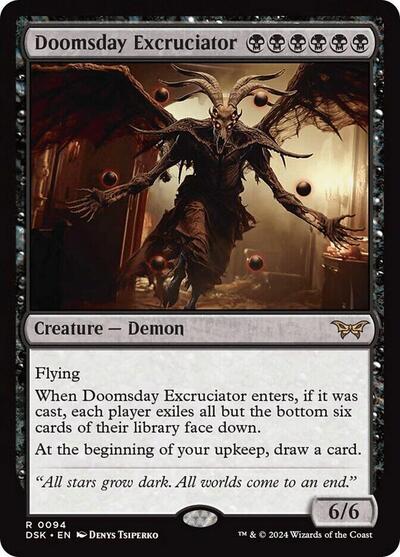 Doomsday Excruciator (Duskmourn: House of Horror) Near Mint