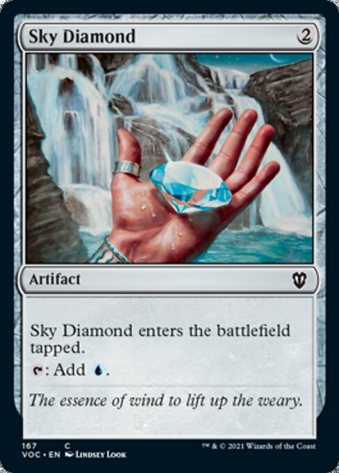 Sky Diamond (Commander 2021 Crimson Vow) Light Play