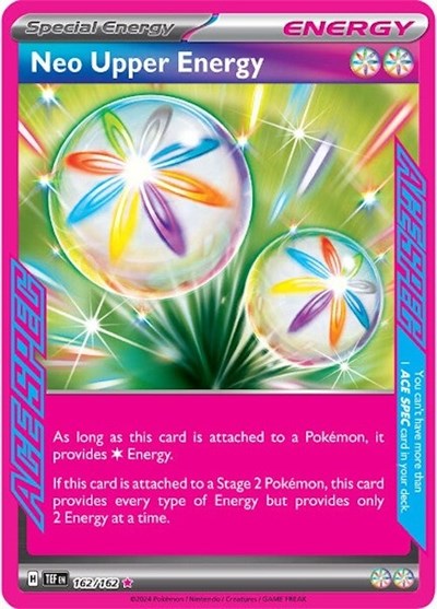 Neo Upper Energy (SV05: Temporal Forces) Near Mint Holofoil