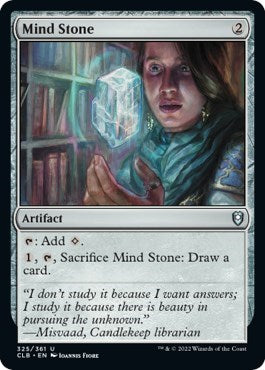 Mind Stone (Commander Legends: Battle for Baldur's Gate) Light Play Foil