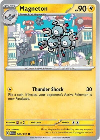 Magneton (ME01: Mega Evolution) Near Mint