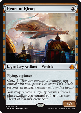 Heart of Kiran (Aether Revolt) Light Play