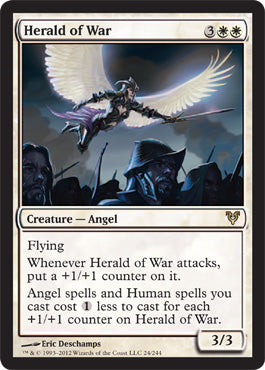 Herald of War (Avacyn Restored) Light Play