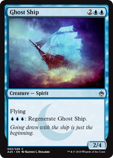 Ghost Ship (Masters 25) Light Play Foil