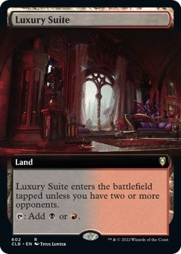 Luxury Suite (Extended Art) (Commander Legends: Battle for Baldur's Gate) Light Play