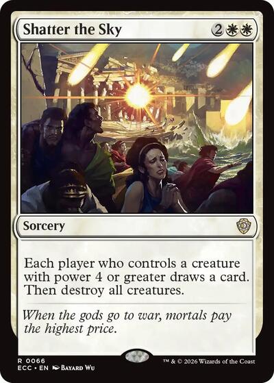 Shatter the Sky (Commander: Lorwyn Eclipsed) Near Mint
