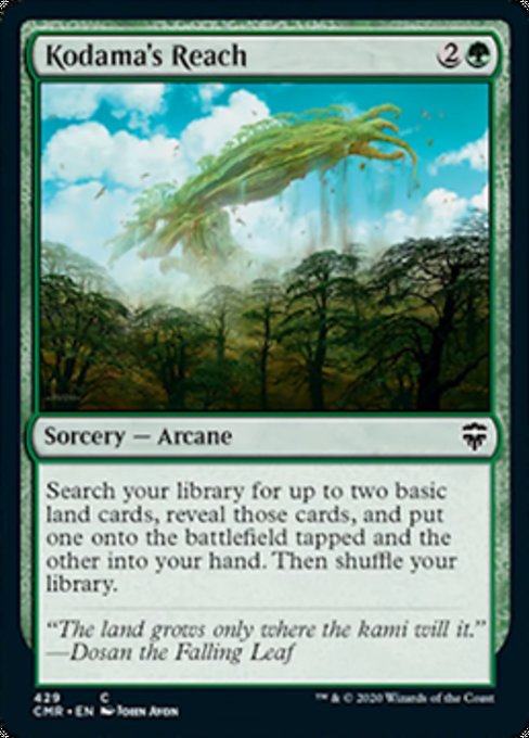 Kodama's Reach (Commander 2020 Commander Legends) Light Play