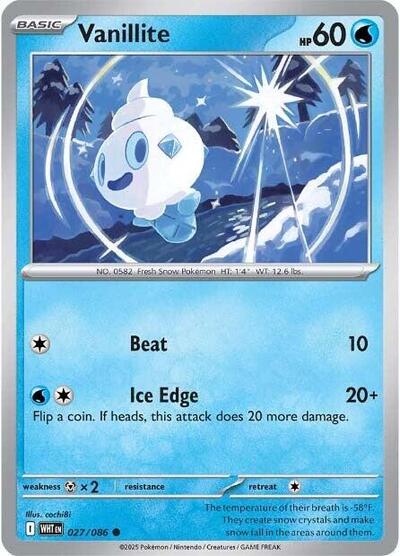 Vanillite (SV: White Flare) Near Mint