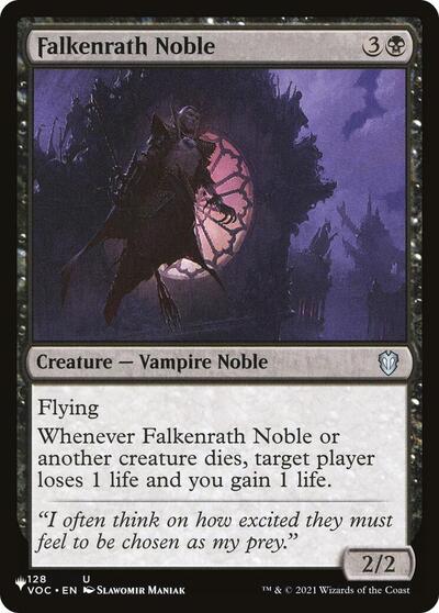 Falkenrath Noble (The List) Near Mint