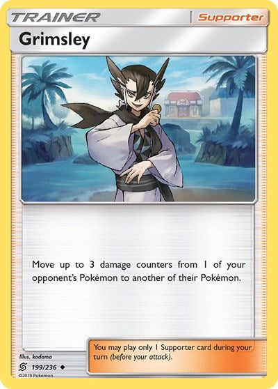 Grimsley (SM - Unified Minds) Near Mint Reverse Holofoil