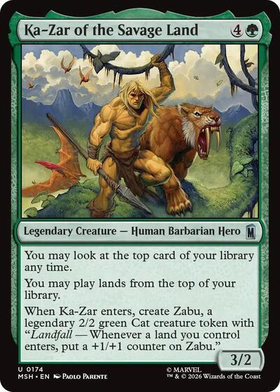 Ka-Zar of the Savage Land (Marvel Super Heroes) Near Mint Foil