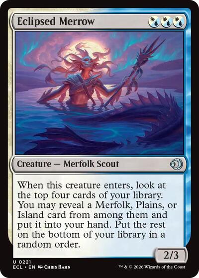 Eclipsed Merrow (Lorwyn Eclipsed) Near Mint Foil