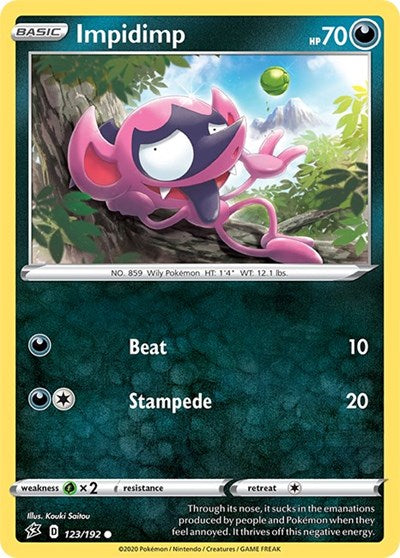 Impidimp (SWSH02: Rebel Clash) Near Mint