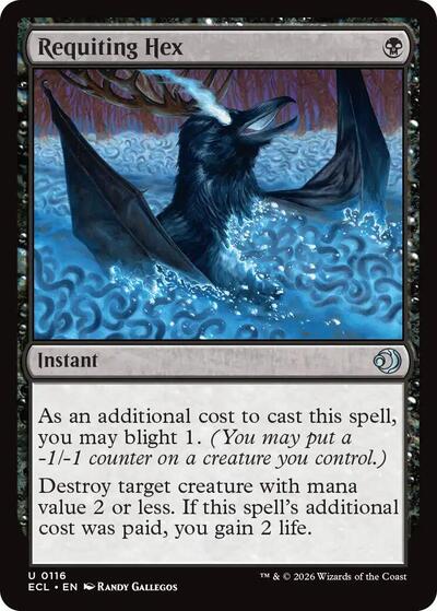 Requiting Hex (Lorwyn Eclipsed) Near Mint
