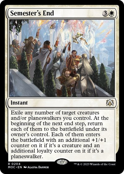 Semester's End (Commander: March of the Machine) Near Mint