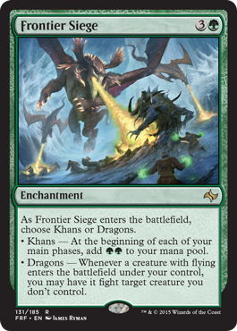 Frontier Siege (Fate Reforged) Light Play