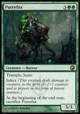 Putrefax (Scars of Mirrodin) Light Play Foil