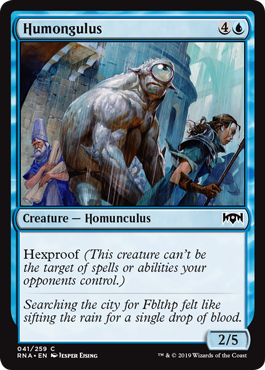 Humongulus (Ravnica Allegiance) Light Play Foil