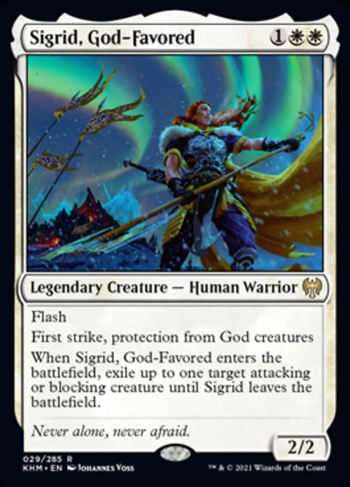 Sigrid, God-Favored (Kaldheim) Near Mint