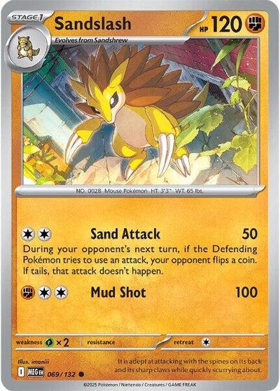 Sandslash (ME01: Mega Evolution) Near Mint