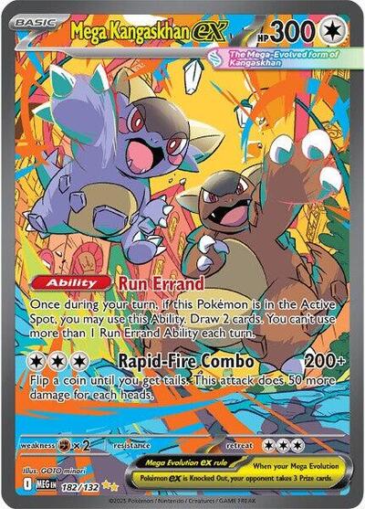 Mega Kangaskhan ex - 182 (ME01: Mega Evolution) Near Mint Holofoil