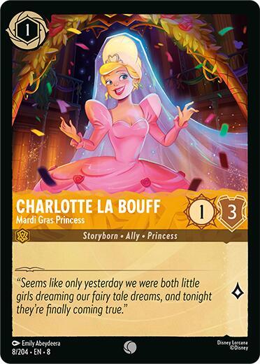 Charlotte La Bouff - Madri Gras Princess (Reign of Jafar) Near Mint