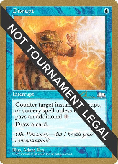 Disrupt - 1997 Paul McCabe (WTH) (World Championship Decks) Light Play