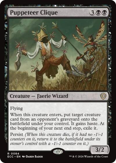 Puppeteer Clique (Commander: Lorwyn Eclipsed) Near Mint