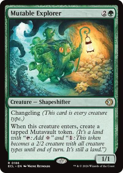 Mutable Explorer (Lorwyn Eclipsed) Near Mint Foil
