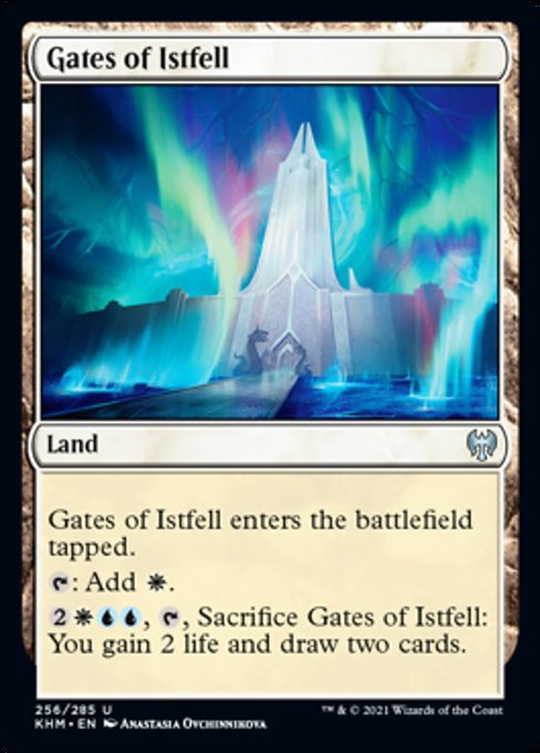Gates of Istfell (Kaldheim) Light Play Foil