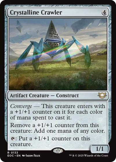 Crystalline Crawler (Commander: Edge of Eternities) Light Play