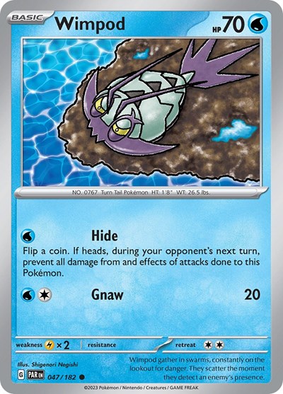 Wimpod - 047 (Scarlet and Violet: Paradox Rift) Near Mint