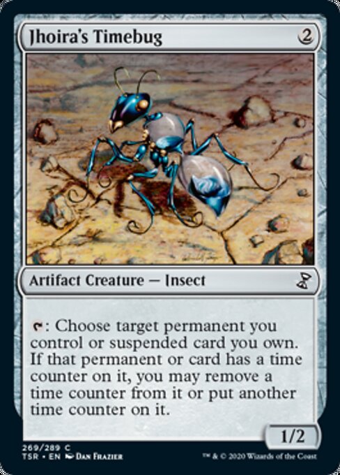 Jhoira's Timebug (Time Spiral Remastered) Light Play Foil