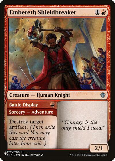 Embereth Shieldbreaker (The List) Near Mint