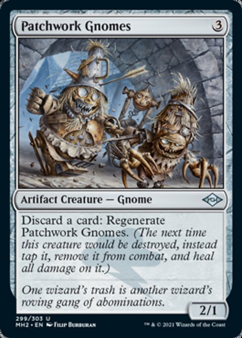 Patchwork Gnomes (Modern Horizons 2) Light Play Foil